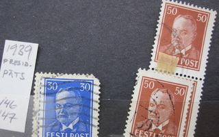 Viro Eesti 1936 - 1939 n. 45 kpl