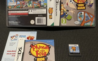 Disney Phineas and Ferb Ride Again DS -CiB
