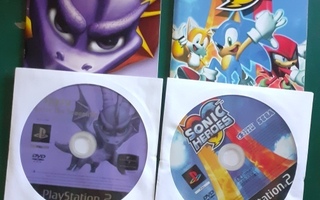 Spyro Enter the Dragonfly & Sonic Heroes PS2