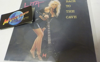 LITA FORD -BACK TO THE CAVE EX+/EX+ 7'' SINGLE