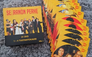 SERRANON PERHE - KAUDET 1-4 (21-DISC) DVD
