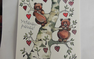 Minna Lehväslaiho: Karhut puussa, Iloista ystävänpäivää