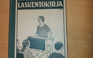 K.Merikoski Maalaiskanskoulun laskentokirja