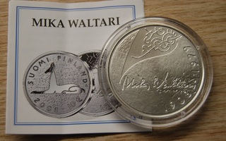 Suomi 2008 ,10 euro Mika Waltari HOPEA