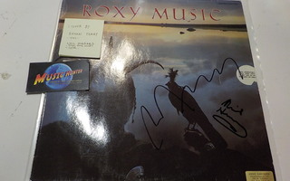 ROXY MUSIC - AVALON VG+/VG+ LP KAHDELLA NIMMARILLA