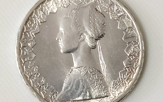 Italia 500 Lire 1958, Hopeakolikko