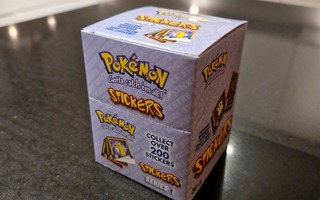 Pokemon Artbox Stickers booster box Series 1 - sealed!