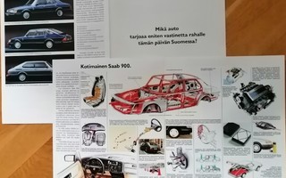 1992 Saab 900 esite - KUIN UUSI