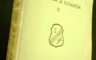 TAMPERE tutkimuksia ja kuvauksia III (1.p.1946) Sis.pk:t