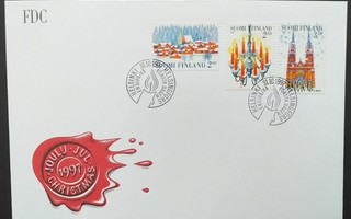 FDC 1997 Joulu, LaPe 1406, 1407, 1408