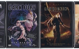 Riddick-kokoelma (4DVD) Vin Diesel