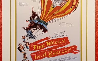 (SL) DVD) Five Weeks In A Balloon (1962) SUOMITEKSTIT