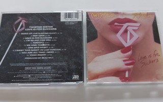 TWISTED SISTER - Love is for suckers CD 1987