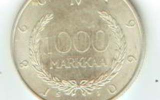 Suomi 1 000 mk 1960 Ag