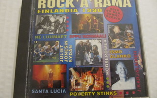 Rock'a'rama Finlandia 1990 CD hyväkuntoinen