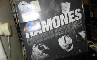 RAMONES - PINHEADS IN BUENOS AIRES 2LP 2016 LIMITED UUSI +