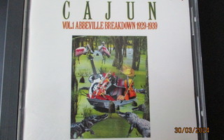 Cajun Vol. 1 Abbeville Breakdown 1929-1939 (CD)