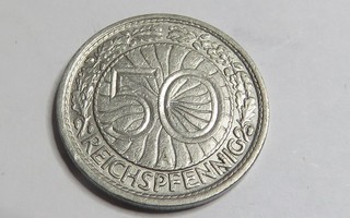 Saksa/Weimarin tasavalta 50 pfennig 1930 A