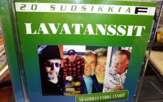 CD 20 SUOSIKKIA : LAVATANSSIT ( SIS POSTIKULU )