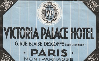 VICTORIA PALACE HOTEL - PARIS