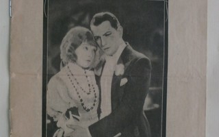 Sydänten varas -elokuvan käsiohjelma v. 1928