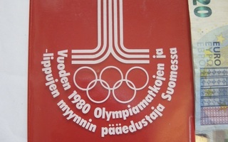 VANHA Muovitasku Pääsylipulle Moskova 1980 Olympia Lomamatka