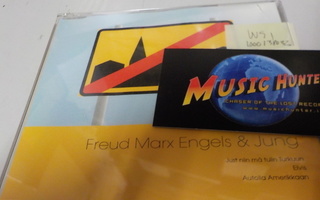 FREUD MARX ENGELS & JUNG - JUST NIIN MÄ... PROMO CDS UUSI! +