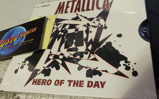 METALLICA - HERO OF THE DAY us -96  UUSI CDS