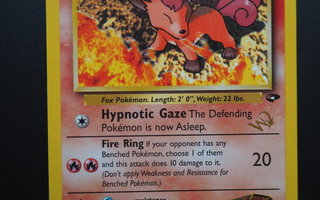 Pokemon kortti Brock's Vulpix W Stamp promo