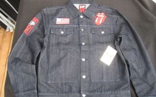 Rolling Stones - Zip code denim jacket. Official merchandise