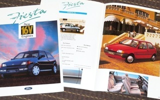 1992 Ford Fiesta 16v PRESTIGE esite - KUIN UUSI - 36 siv