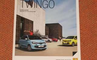 2015 Renault Twingo esite - KUIN UUSI - 28 siv - suomalainen