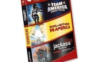 Team America / Beavis & Butt-Head / Jackass (3xDVD)