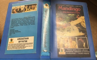 MANDINGO -PALKKASOTURI VHS