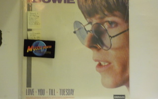 DAVID BOWIE - LOVE YOU TILL TUESDAY EX+/EX- LP