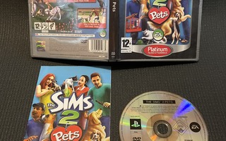 The Sims 2 Pets  Platinum PS2 CiB