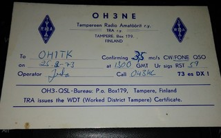 Tampere Radioamatööri Kortti
