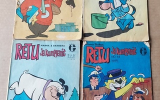 RETU ( Kivinen ) ja kumppanit 4 lehteä 1967 ja 1971