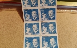 10 stycken Sverige frimärken 26.2.1980