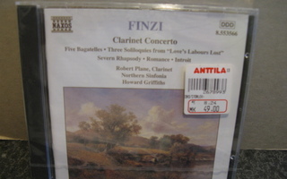 Finzi:Clarinet concerto/Five Bagatelles cd(avaamaton)