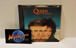 QUEEN - THE MIRACLE CD + BRIAN MAY NIMIKIRJOITUS