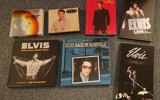 Elvis Presley CD-boxeja 20€/kpl - Katso valikoima
