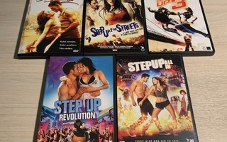 Step Up -kokoelma (5DVD) romanttista draama & tanssia!