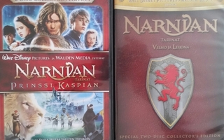Narnian tarinat Velho ja leijona ja Prinssi kaspian -4DVD