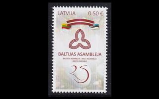 Latvia 996 ** Baltian yleiskokous 25v (2016)