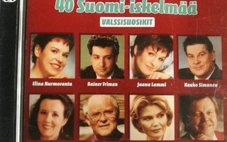 VALSSISUOSIKIT- 40 Suomi-iskelmää-2CD, VLCD-1110D, v.2004