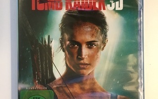 Tomb Raider 3D (Blu-ray) Alicia Vikander (2018) UUSI