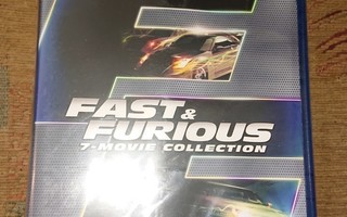 Fast Furious 7 movie Collection Blu-ray nordic suomitextit