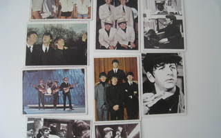 Beatles keräilykortti 9 kpl USA 1960-luku