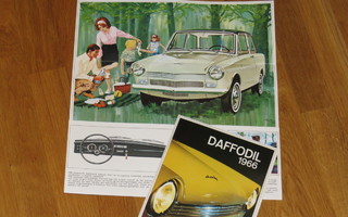 1966 DAF Daffodil esite - KUIN UUSI - 12 sivua
